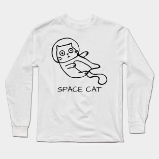 Space Cat Long Sleeve T-Shirt